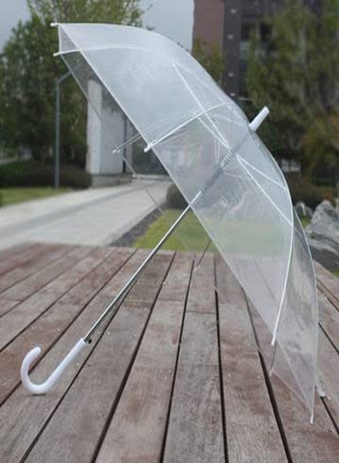 Prisma Collections Clear Bubble Umbrella, Transparent, Durable Wind-Resistant Umbrella with Sturdy Bubble Design Incapable of Flipping Inside Out - Image 3